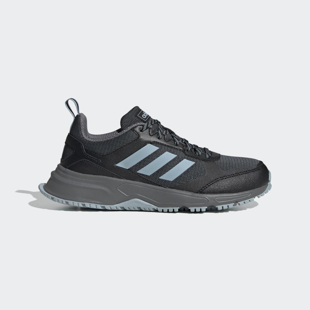 Adidas Women's Rockadia Trail 3.0 Wide Running Shoes Black/Grey Ireland EG3482